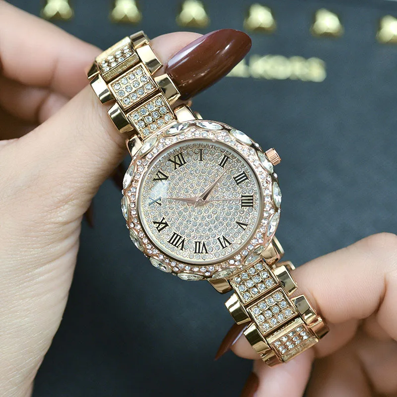GEDI Новые подлинные модные женские часы с бриллиантами модный стиль