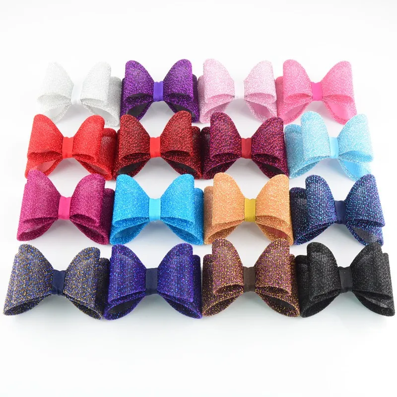 120 шт./лот 18 цветов 2 8 дюйма большой роскошный золотой пыльник бабочки из ПВХ