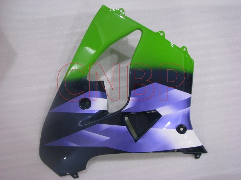 Комплекты обтекателей Zx 9r 1998-1999 Обтекатели для мотоциклов фиолетового и зеленого