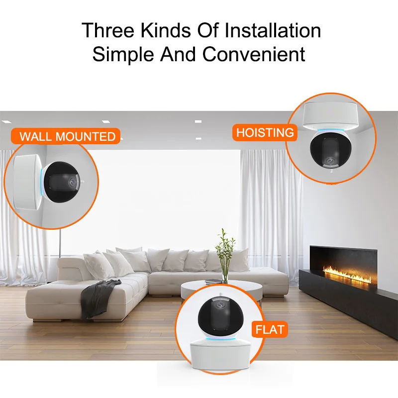Lintratek Товары теле- и видеонаблюдения Камера Wi-Fi 1080 P мини ip-видеонаблюдения