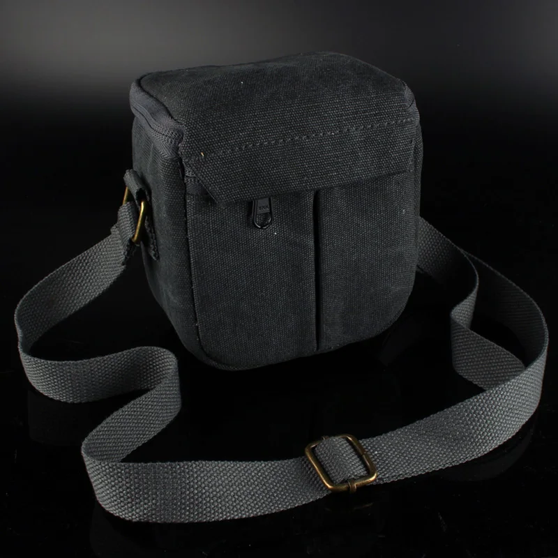 Dark grey Цифровая камера сумка чехол для sony RX100II RX100IV RX100 M2 M3 M4 M5 V II a6500 a6000 a5000 a5100 HX90 HX60 HX50 W830 W800 WX350 - Цвет: Dark grey