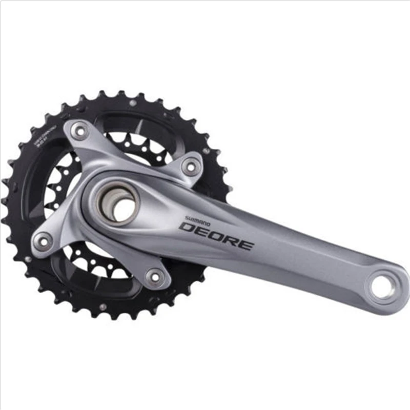 Оригинальный Shimano Deore FC M617 горный велосипед бензопилы 10 скоростей 36 22 T/38 24 T 170 мм/175