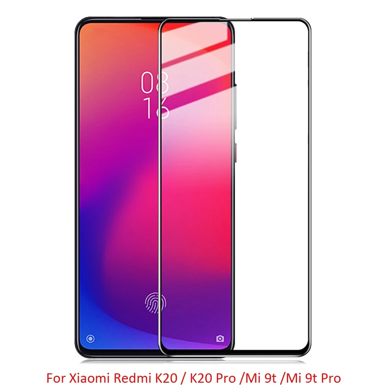 Полное покрытие закаленное стекло для Xiaomi mi 9 T Red K20 Pro Защитная пленка экрана Xio 7 7A