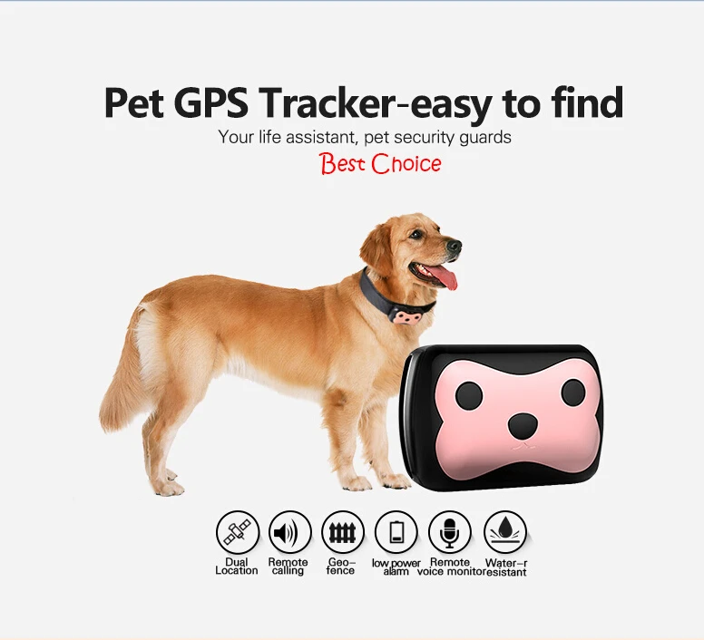 Водонепроницаемый IP65 GPS/LBS Smart Tracker Воротники rastreador для домашних животных Товары
