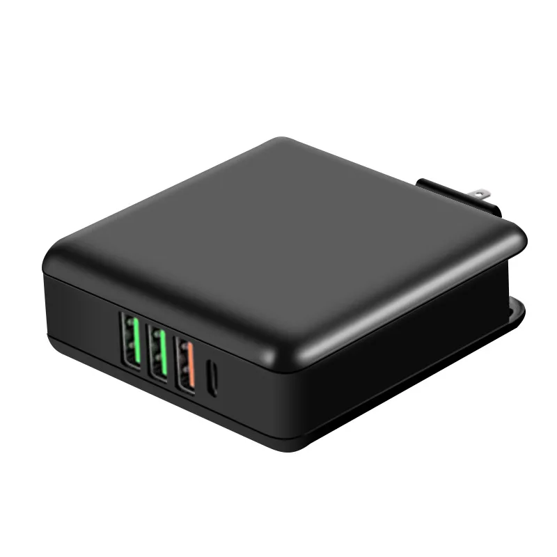 61 Вт многопортовое зарядное устройство 3A USB-C Type-C PD QC 3 0 быстрое адаптер для Macbook Pro