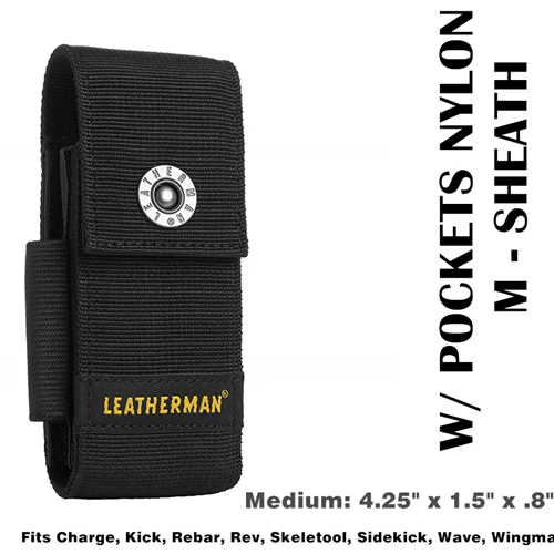 M LEATHERMAN-нейлоновая оболочка с карманами подходит для мультитулов M/L - Цвет: M