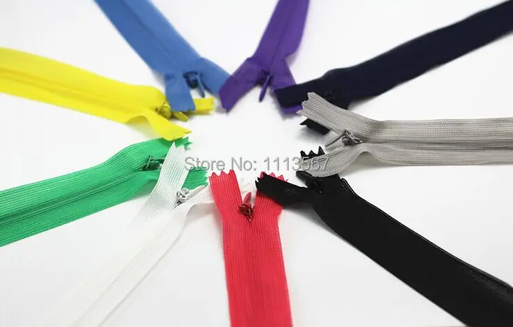 100 шт. оптовая продажа разноцветных невидимых нейлоновых фотоламп 55 см Z43|zipper