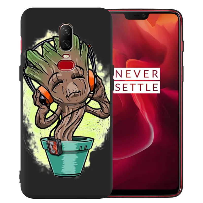 H1614 Роскошный крут Мстители Marvel для One plus 5 5T 7 Pro Oneplus 6 6T чехол для телефона задняя крышка Funda Coque Etui capinha мультфильм мягкий - Цвет: H1614