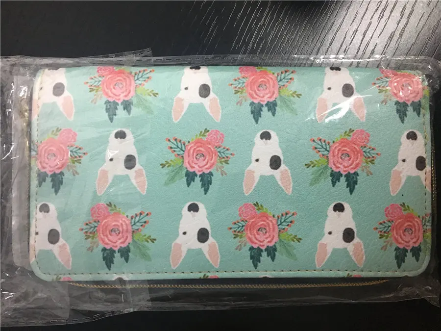WHEREISART корги и кошки Подсолнух длинные бумажники женские кошельки милый кошелек