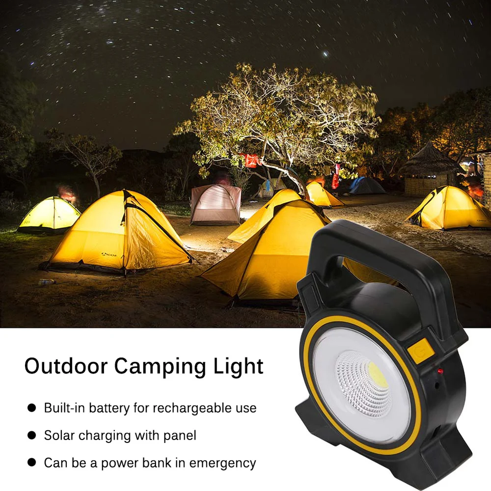 Перезаряжаемый походный фонарь для пешего туризма солнечная энергия
