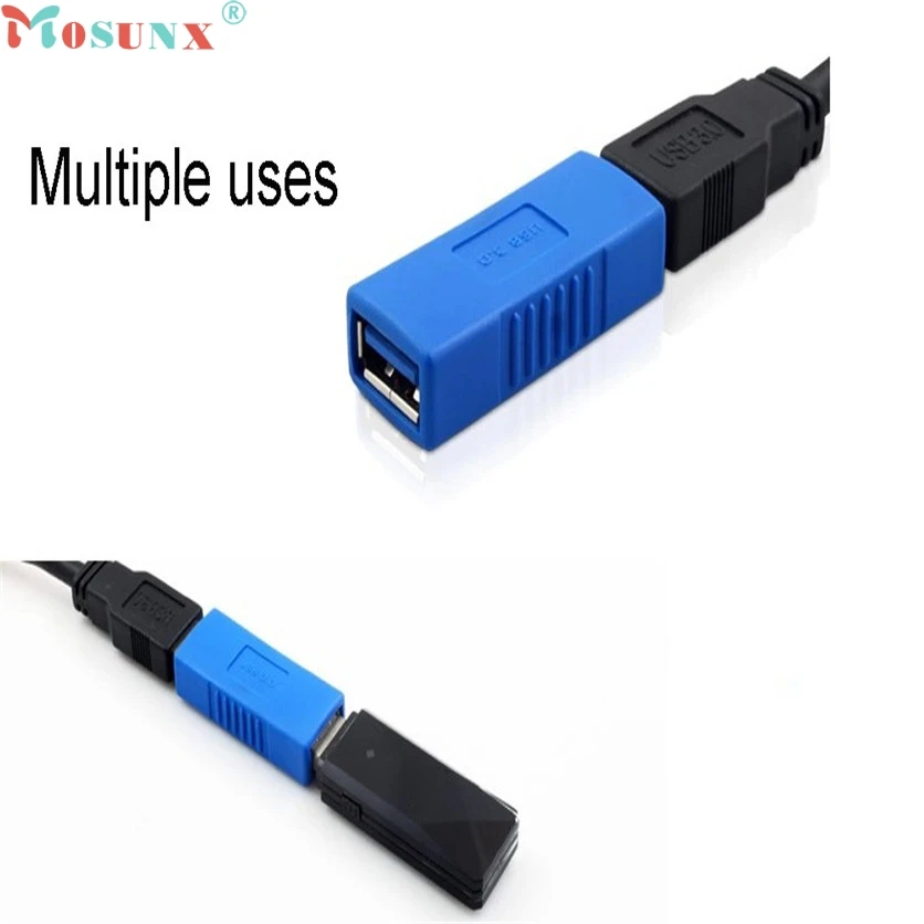 Заводская цена от Mosunx Переходник USB 3 0 типа A с женским на женский переходник