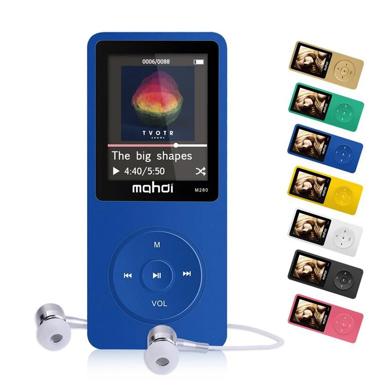 HiFi MP3 плеер 8 Гб Встроенный динамик с fm радио диктофон электронная книга спорт