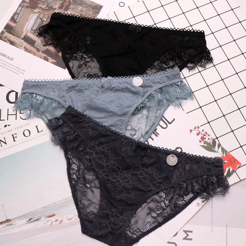 Сексуальное нижнее белье с низкой талией SP & CITY кружевное Прозрачное Танга