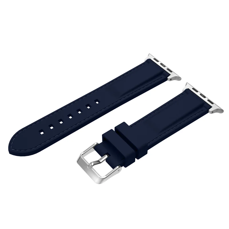 JANSIN спортивный ремешок для смарт-часов apple watch series 5 4 3 2 1 спортивная петля ремешок для apple watch браслет наручных часов iWatch, силиконовый ремешок 38/42/40/44 мм