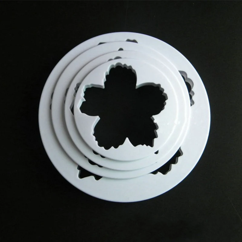 4 шт. резак для украшения торта в виде лепестков пиона | Дом и сад