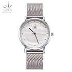 Shengke женские часы кварцевые наручные часы модные часы женские повседневные Роскошные дамские водонепроницаемые часы со стразами Reloj Mujer SK