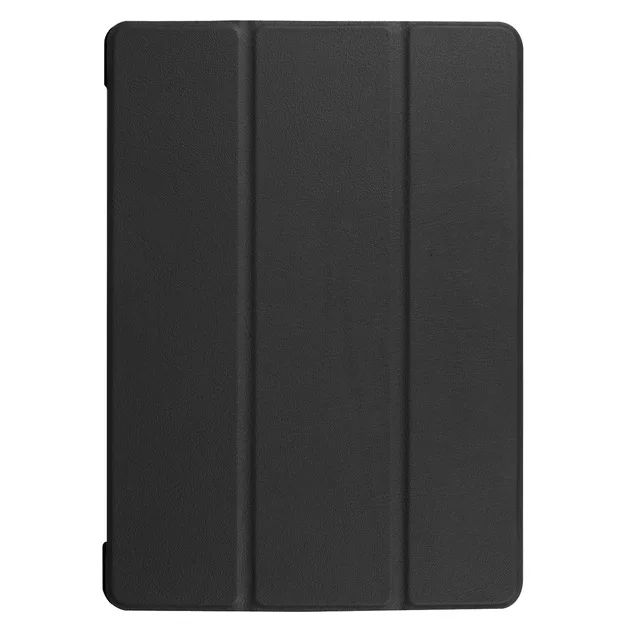 black Роскошный умный чехол, защитный для huawei MediaPad T3 AGS-L09 AGS-L03, 9,6 дюймов, кожаный чехол для планшета Honor Play Pad 2 9,6 - Цвет: black