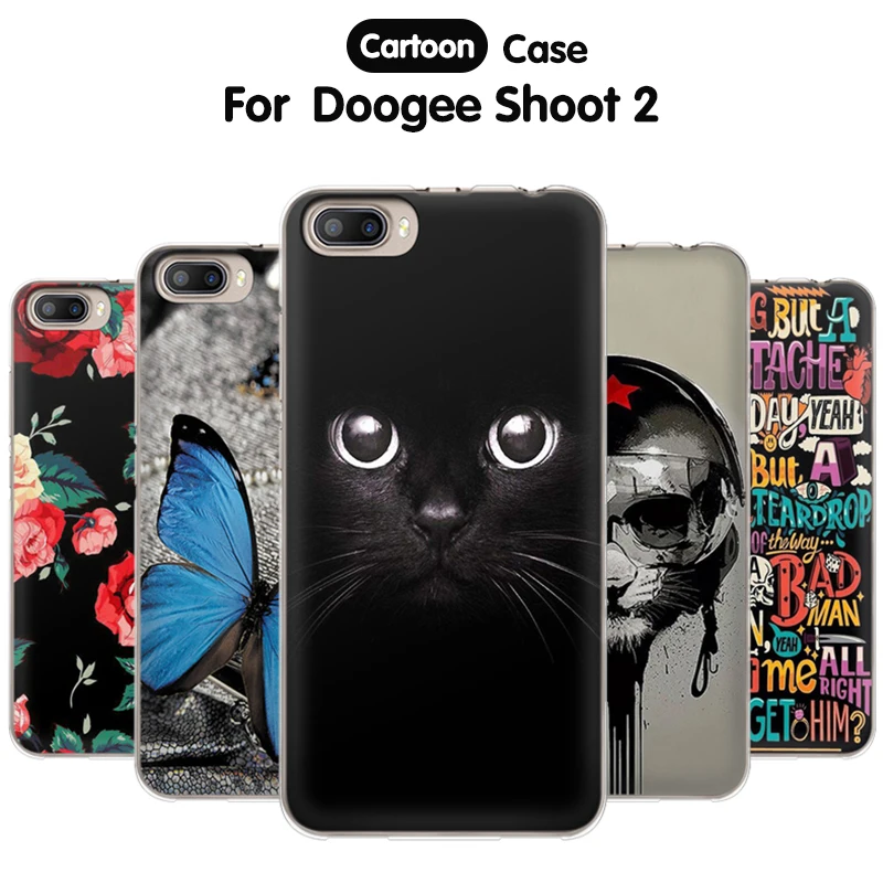 Женский Чехол Для Doogee Shoot 2 чехол Shoot2 силиконовый мягкий чехол-накладка из ТПУ с