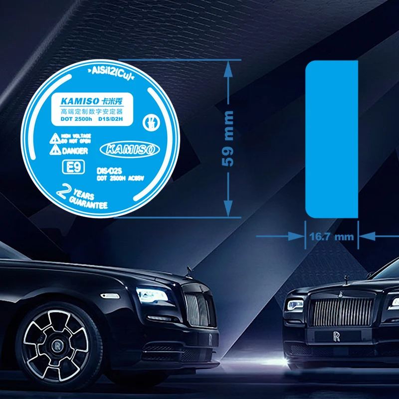 KAMISO 12 V 38 W KBN-03 Быстрый старт цифровой спрятанный балласт для автомобиля и авто модифицированный костюм для всех моделей автомобилей HID Аксессуар автомобиля