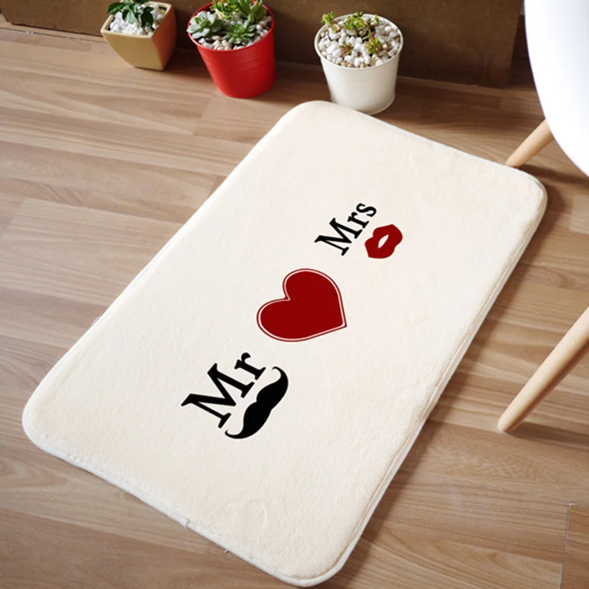 Напольный коврик брендовый кухонный впитывающий воду нескользящий для туалета