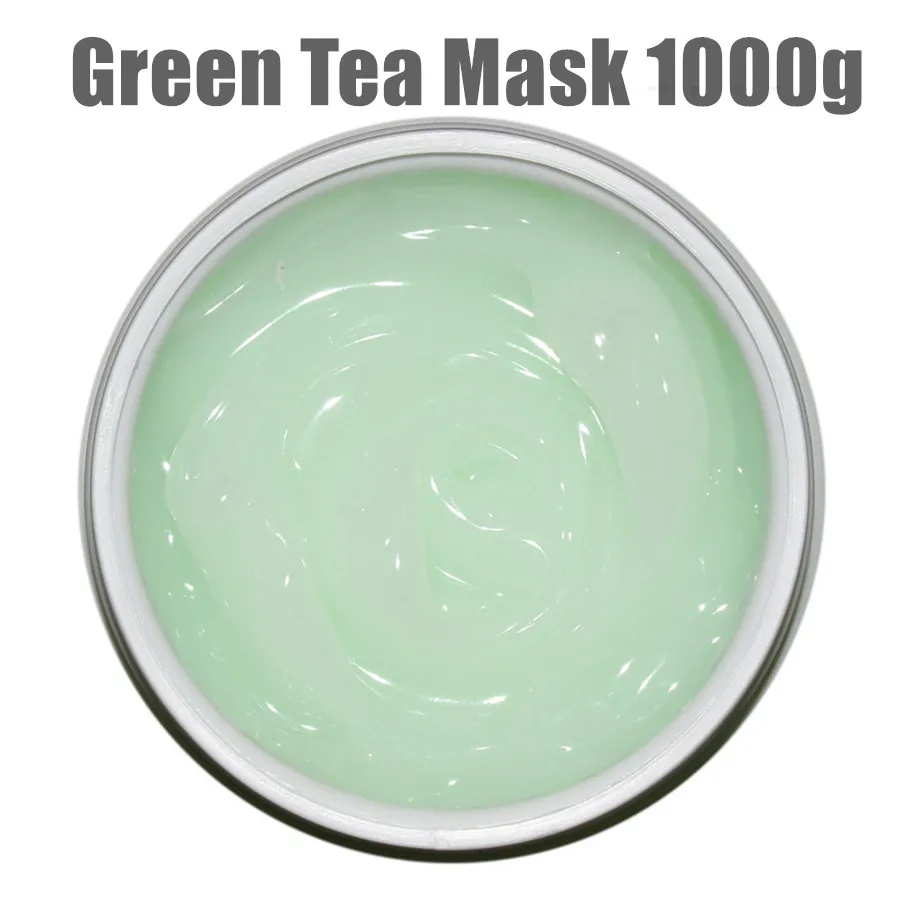 Green Tea Mask Cosmeceutical Fresh Anti-inflammatory Anti-acne Oil Control Moisturizing Skin Care Cosmetics 1000g