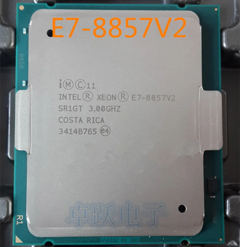 E7-8857V2 Intel Xeon OEM E7-8857 V2 E7 8857 V2 3,0 ГГц 30 Мб 12 ядер 22NM LGA2011 130W