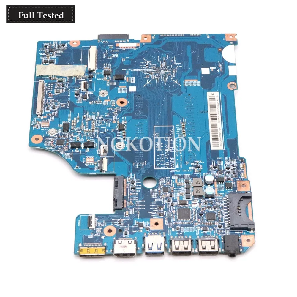 Материнская плата NOKOTION 48.4VM02.011 NBM1711001 для ноутбука Acer aspire V5-531 DDR3 с 967 полностью