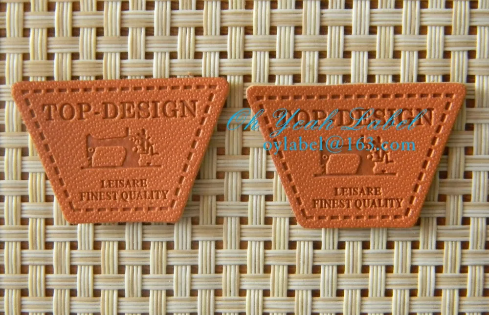 Изготовленная на заказ Высококачественная кожаная Этикетка/кожаная