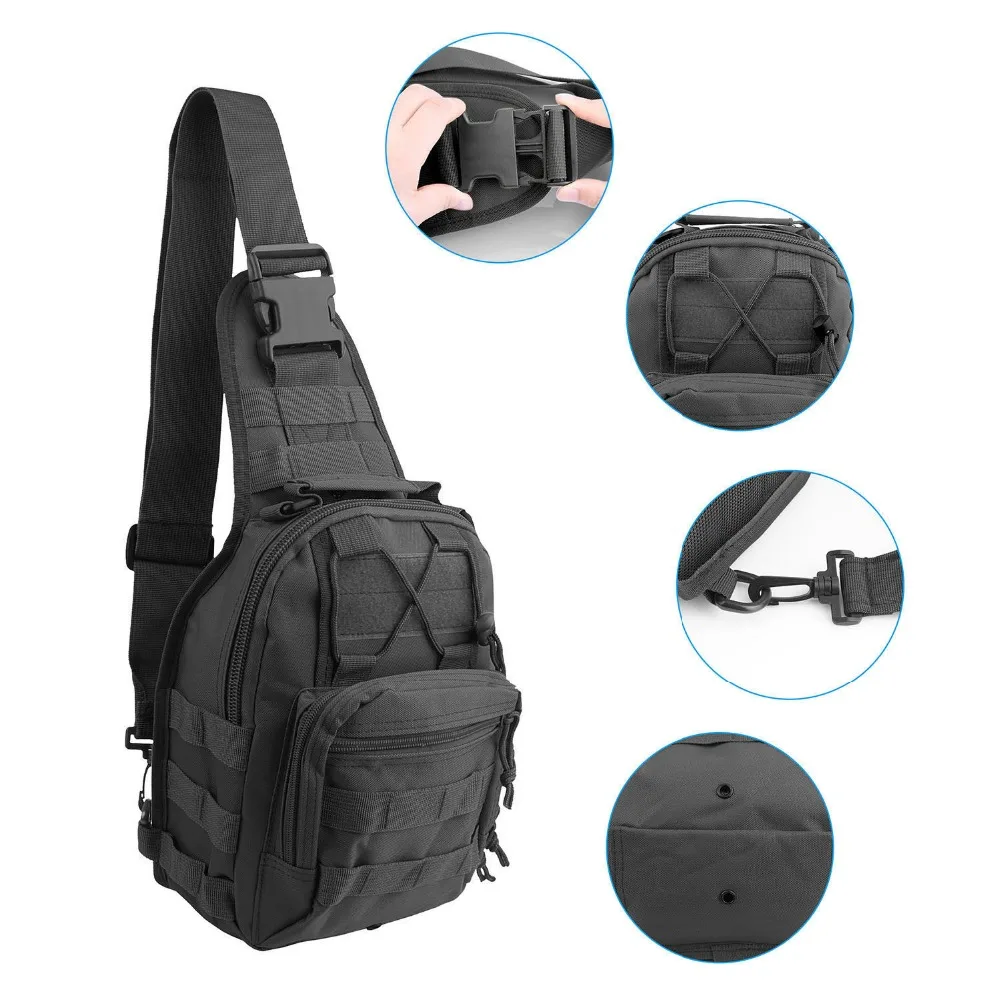 Мужская тактическая сумка на плечо Molle мессенджер рюкзак мужская небольшая