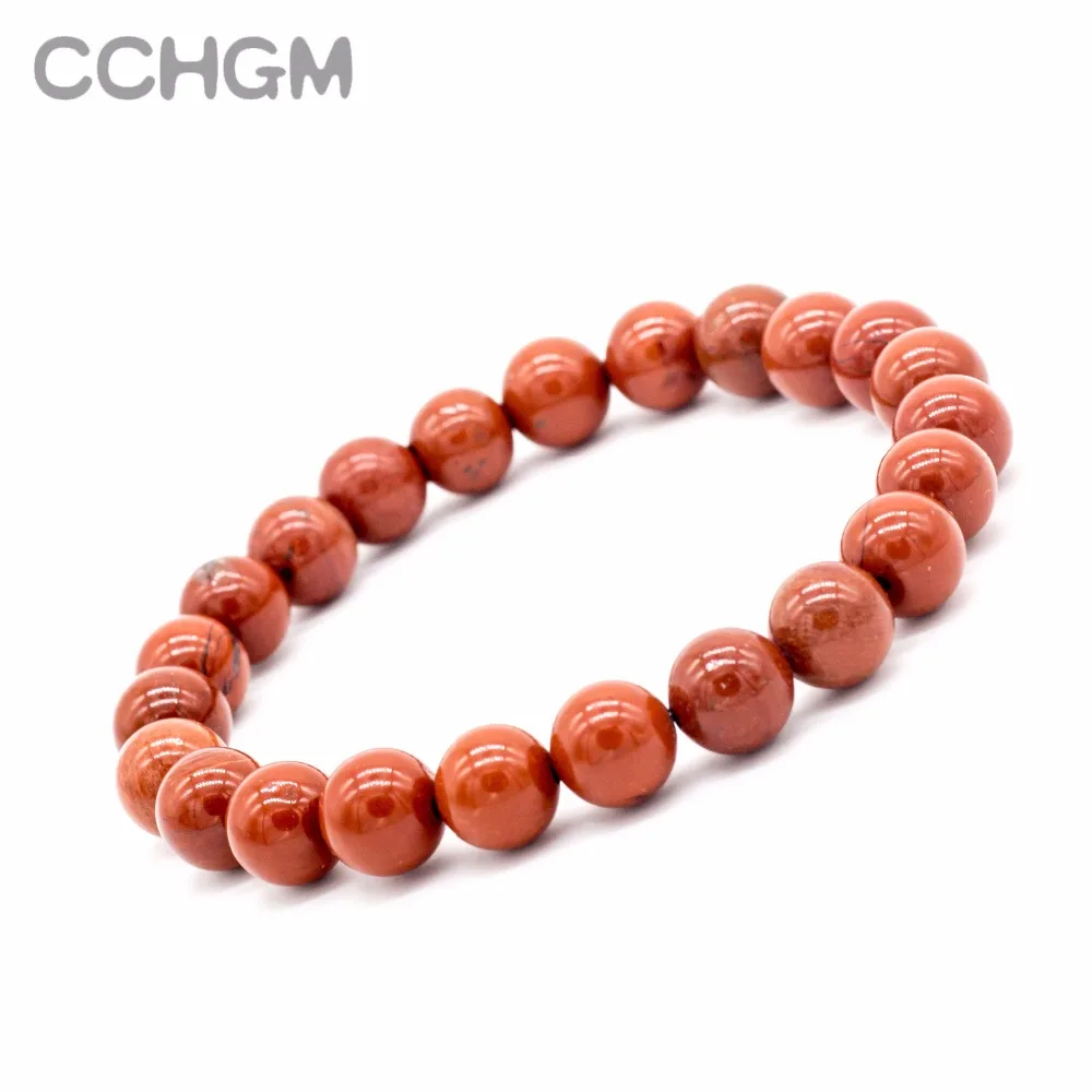 Новинка 2017 натуральные красные яшмы хрустальные бусины браслеты для женщин