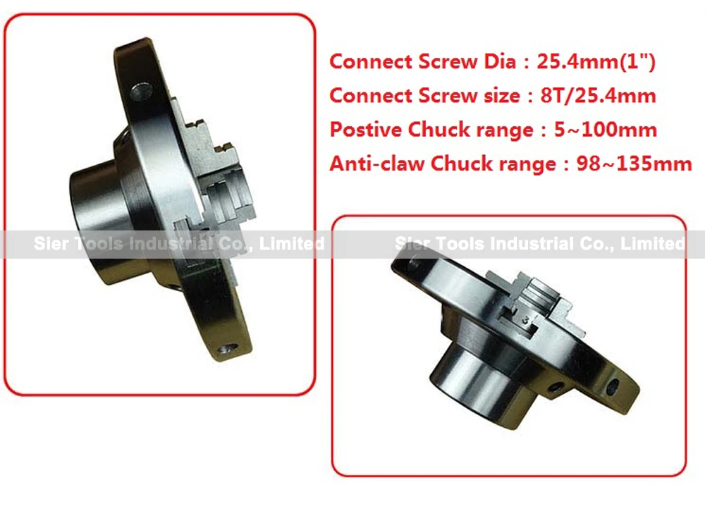 Патрон с Зажимной патрон для деревянных изделий/патрон 4 кулачковым зажимом 6