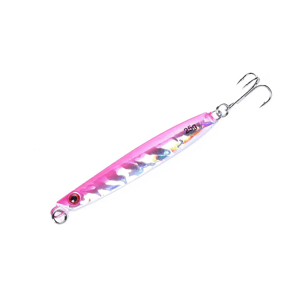 5Pcs Sinking Lead Bait 8CM 25G Fishing Tackle Jigging Lure Isca Artificial Hard Metal Jigs | Спорт и развлечения