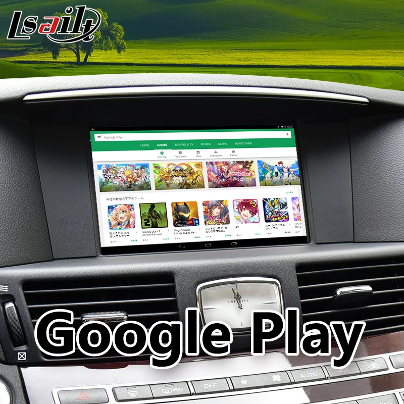 Автомобильный аудио и видеоинтерфейс Android 9 0 для Infiniti Q70 2014 2018 с Mirrorlink youtube carplay gps