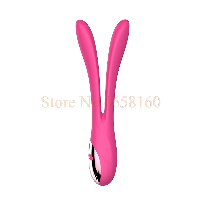 Силиконовый G Spot двойной вибратор анальный для женщин водонепроницаемый 9