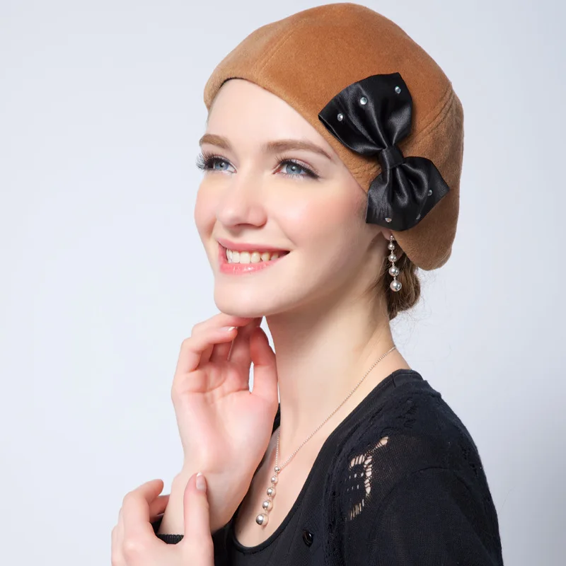 

New Arrival Autumn Women Hats Fashion Girls Cap Berets Foldable Turban Cap Students Causal Hats Travel Women Hat B-7322