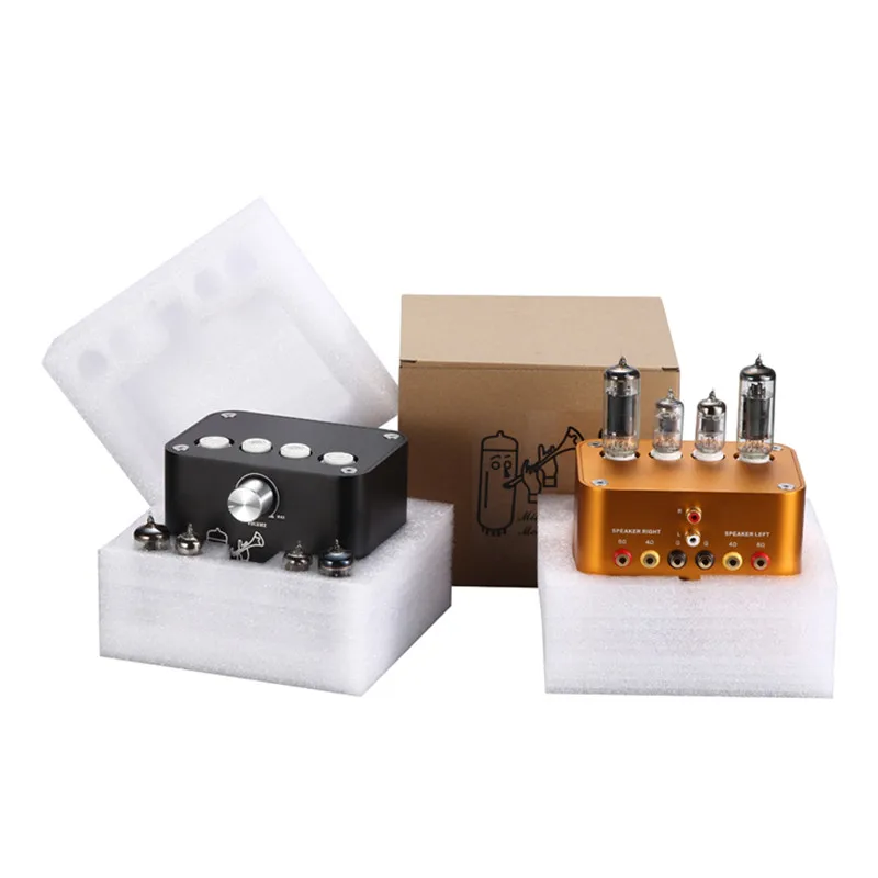 Новинка Mini2013 6J1 6P1 вакуумный ламповый усилитель Hi-Fi аудио стерео Настольный ламповый усилитель винтажный встроенный усилитель домашний аудио 3 Вт+ 3 Вт