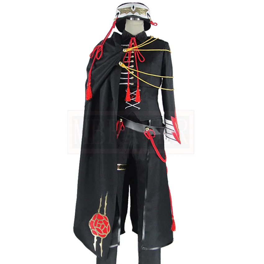 Code Geass Lelouch of the Rebellion Код Черная в Эшфорд ПОЛНЫЙ КОМПЛЕКТ Хэллоуин Косплэй костюм