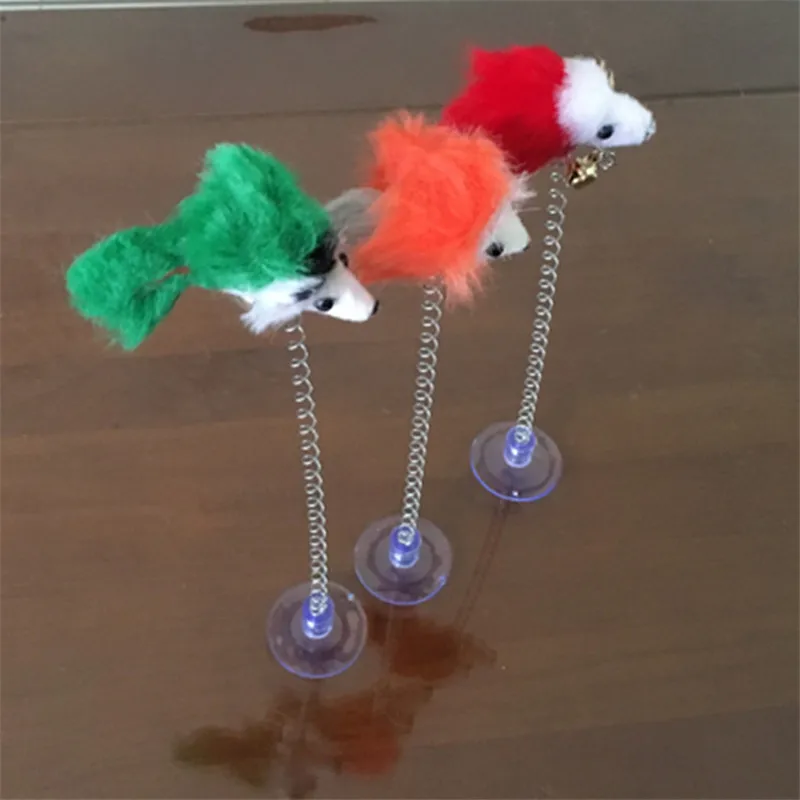 Забавные игрушки для кошек, перо, ложная мышь, нижняя присоска для кошки, котенок, игрушки для игры, сиденье для питомца, игрушка для царапин, товары для кошек