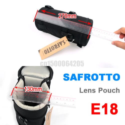 Защитный чехол SAFROTTO для объектива камеры E10 E14 E15 E16 E17 E18 E18N E20 E21 E19 E17N | Электроника