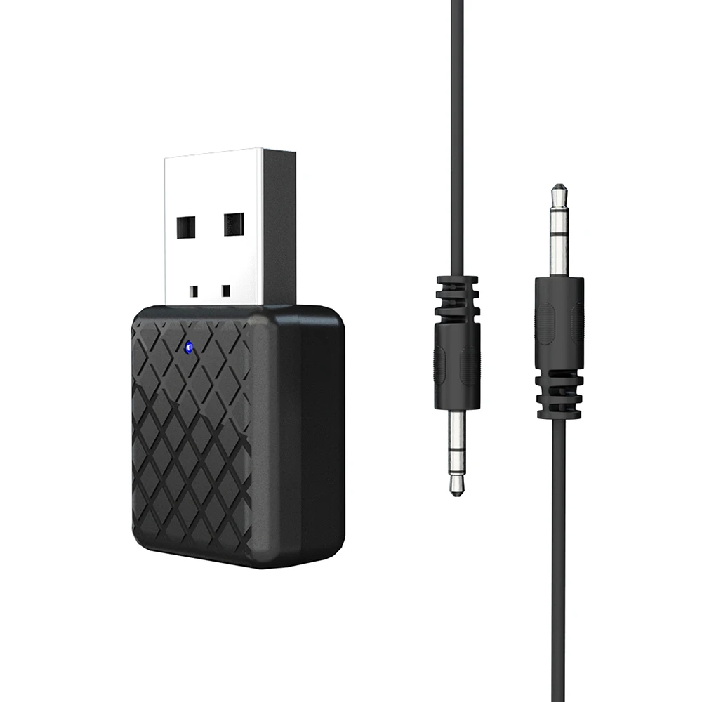 1 шт. Bluetooth 5 0 аудио приемник передатчик Мини 3 мм AUX разъем стерео для ТВ ПК