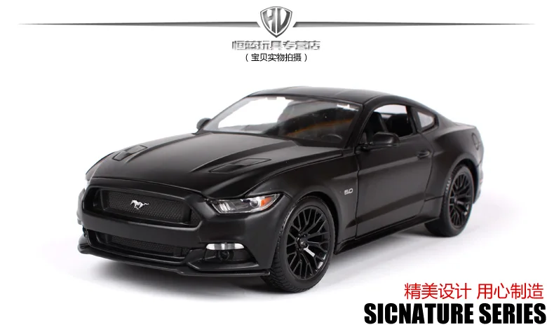 Maisto 1:18 Ford Mustang GT 5,0 спортивная машина литая под давлением модель автомобиля игрушка Новинка в коробке Новое поступление