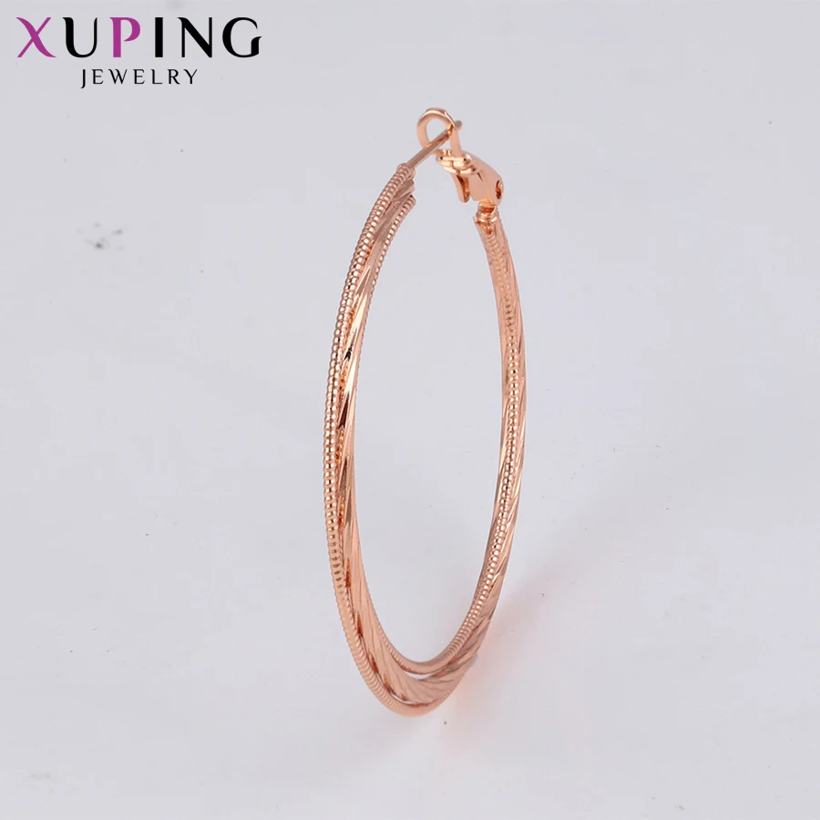 Серьги Xuping модные серьги с покрытием из розового золота для женщин и девочек