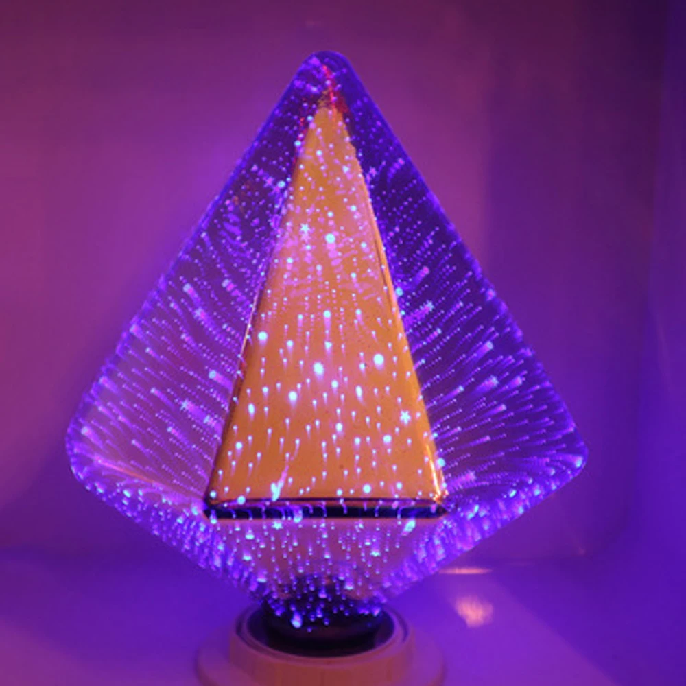 

leadleds 220V 3D Lamp LED Light Bulb E27 Fireworks Decoration Edison Bulb Party Lamp A60 ST64 G80 G95 G125 for Holiday bar light