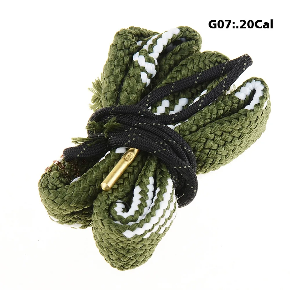 Очиститель Rope1Pcs отверстие Змея винтовка/пистолет/очистка дробовика 20 GA Калибр G07 Очиститель Веревка P20