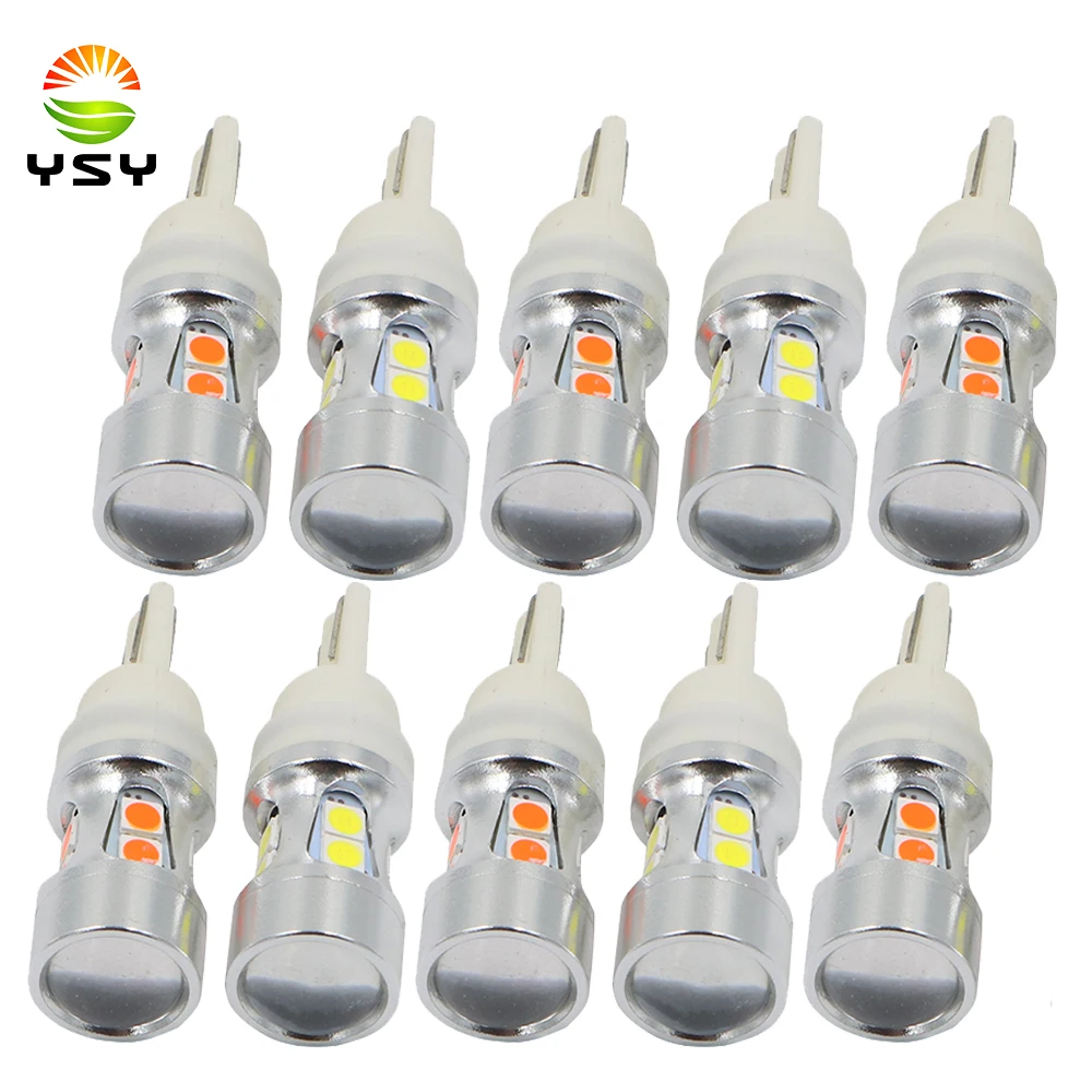 YSY 10 шт. T10 W5W 3030 10SMD автомобильная светодиодная лампа для зазора 10led дверная