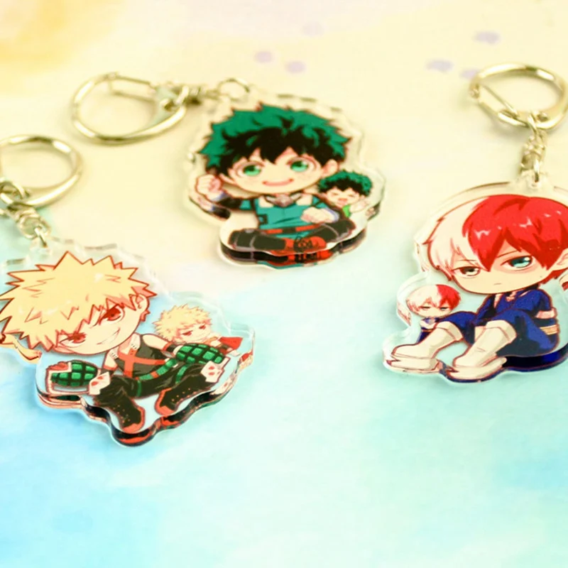 Модный милый мультяшный Аниме Новый академический мой герой Академия брелок