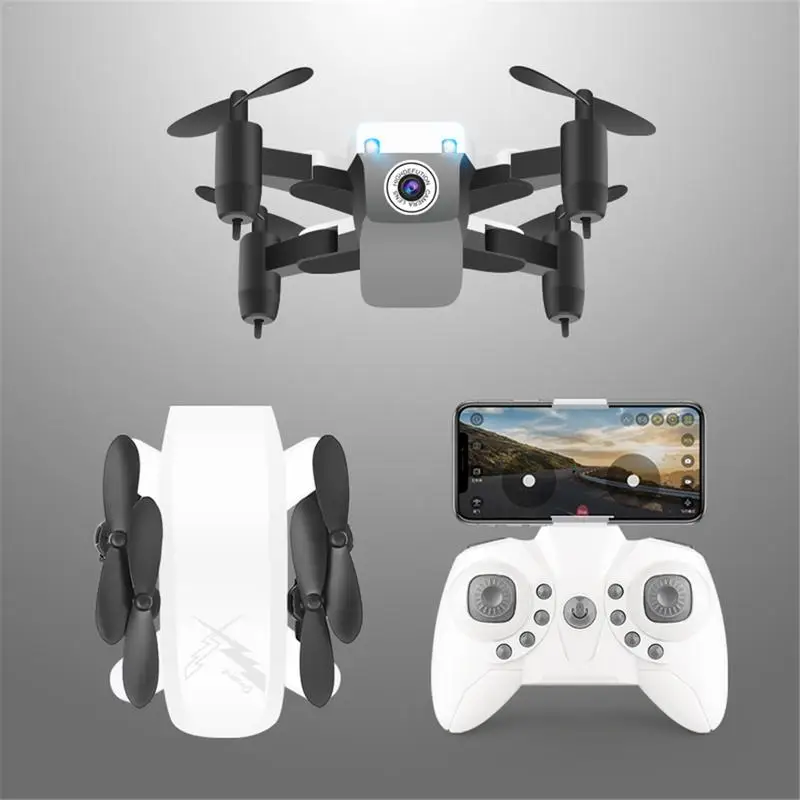 Мини складной Радиоуправляемый Дрон Wi Fi FPV летательный аппарат с фиксированной