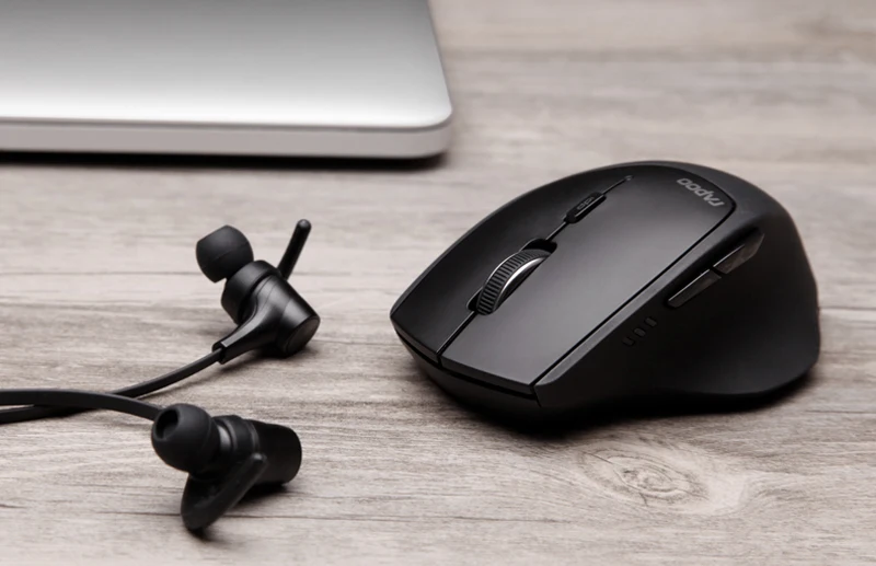 Rapoo MT550 многомодовая беспроводная мышь переключатель между Bluetooth 3,0/4,0 и 2,4G для подключения 4 устройств бизнес-офисный компьютер