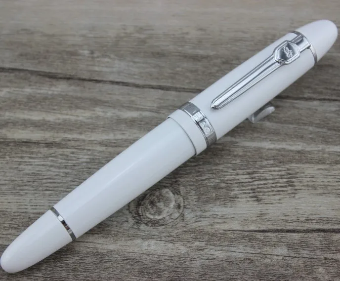 11 Доступный Jinhao 159 черный и серебристый M перо-перьевая ручка толстый подарок - Цвет: 11