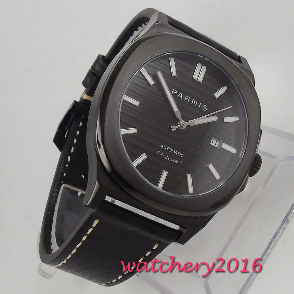 

Часы мужские наручные PVD MiyotaAutomatic, брендовые роскошные в стиле милитари, с сапфировым стеклом